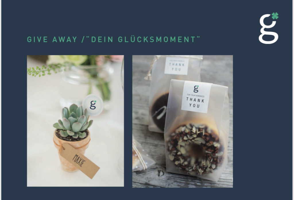glücksmomente give away