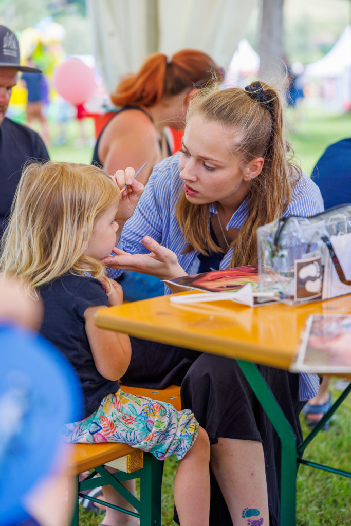 Kinderschminken Glücksmomente
